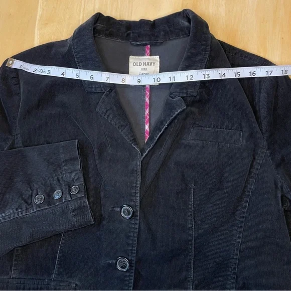 Old Navy Corduroy Blazer - Black - Picture 11 of 16